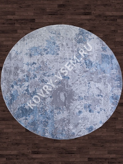 Ковер круг ARMINA 03851A - BLUE / BLUE